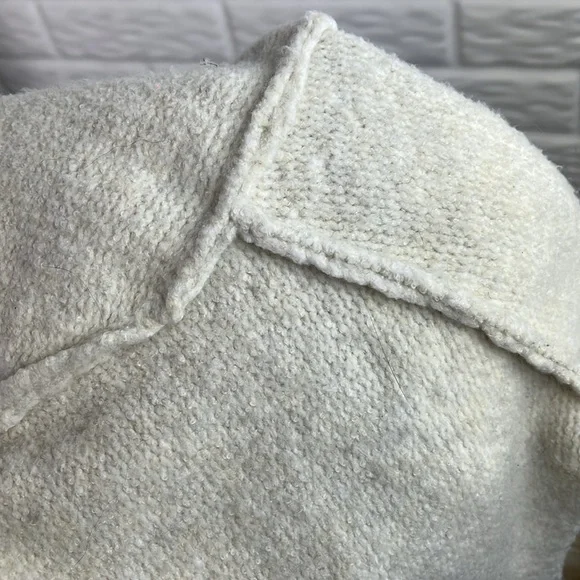 WE THE FREE EASTWOOD SWEATER OVERSIZE EXPOSED SEAM OATMEAL Free People Sz Small - Picture 12 of 12